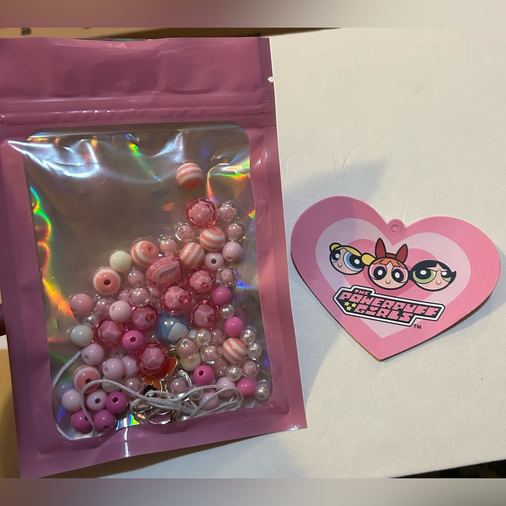 Power Puff x Caco Beaded Bracelet DIY Bag